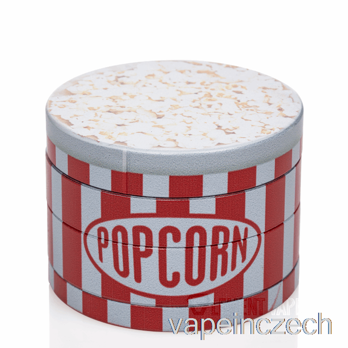V Syndicate 2,5palcový 4dílný Mlýnek S Ostrým řezem Dine-in Na Popcorn Vape Pero